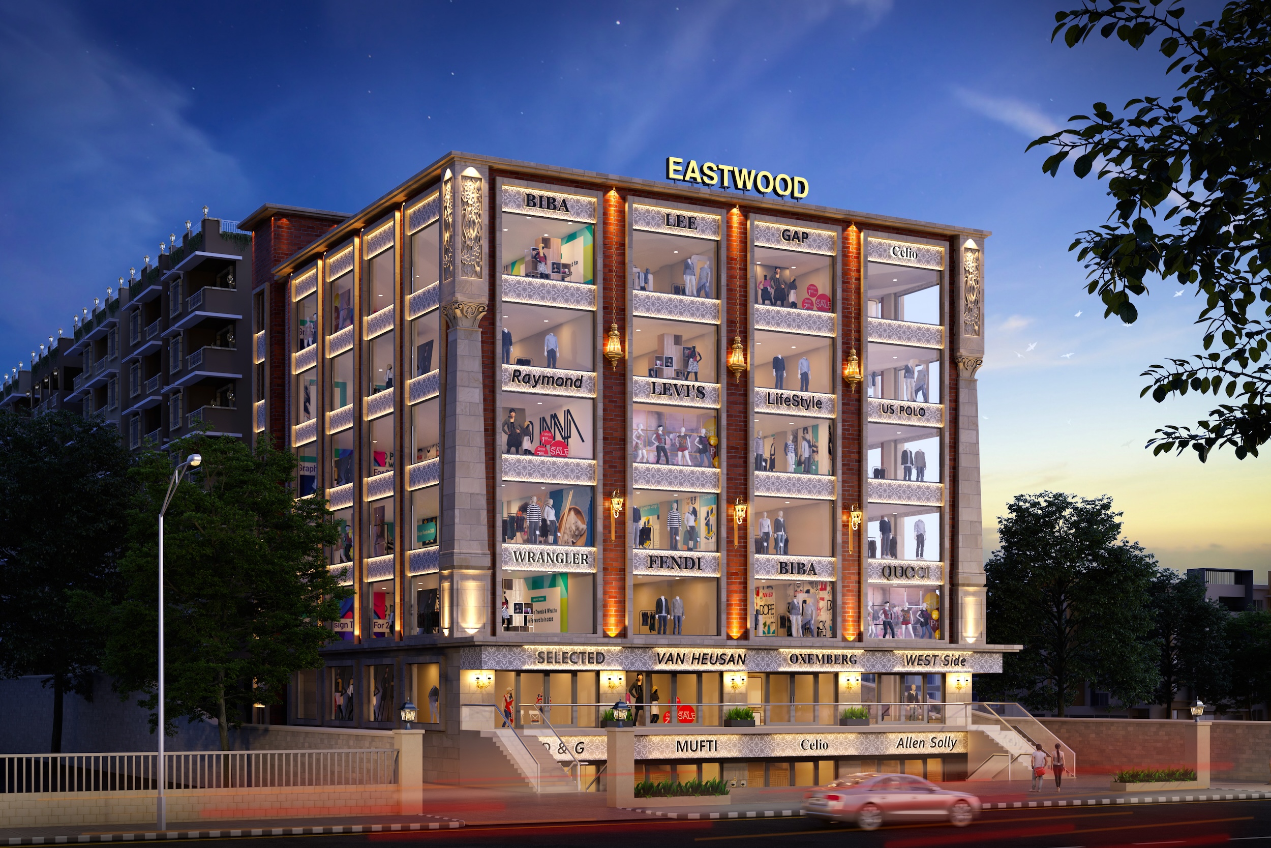 Eastwood-01-Commercial Night View